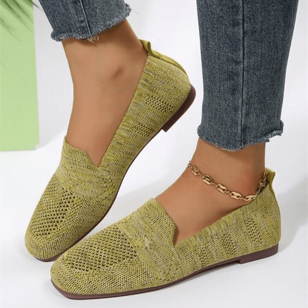 Lola | Comfortabele, Slipvaste Platte Dames Schoenen Met Steunzolen - Sorata
