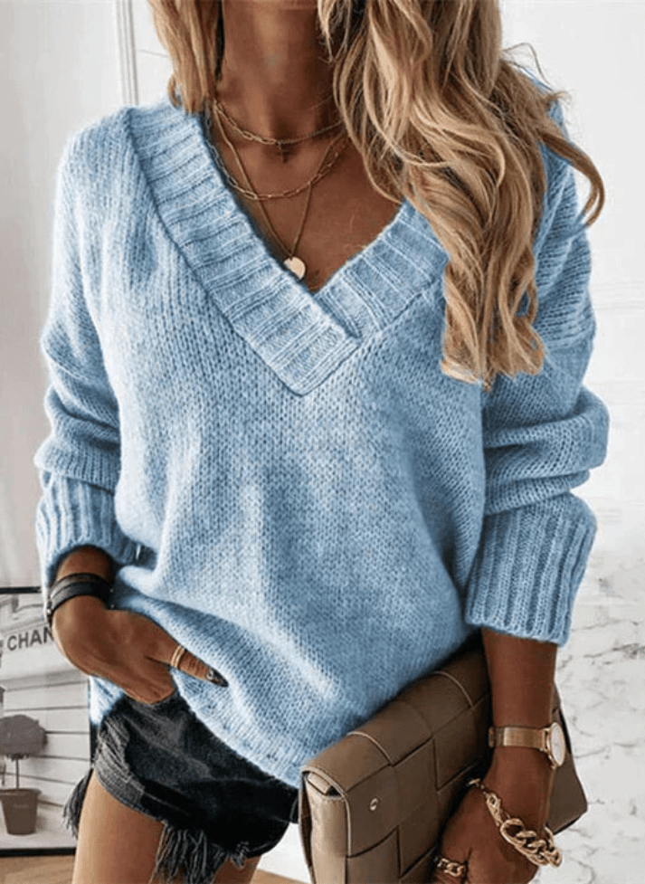 Lora | Dames Trui | Jumper Vest | Sweater Met Ademende En Zachter Materiaal - Sorata