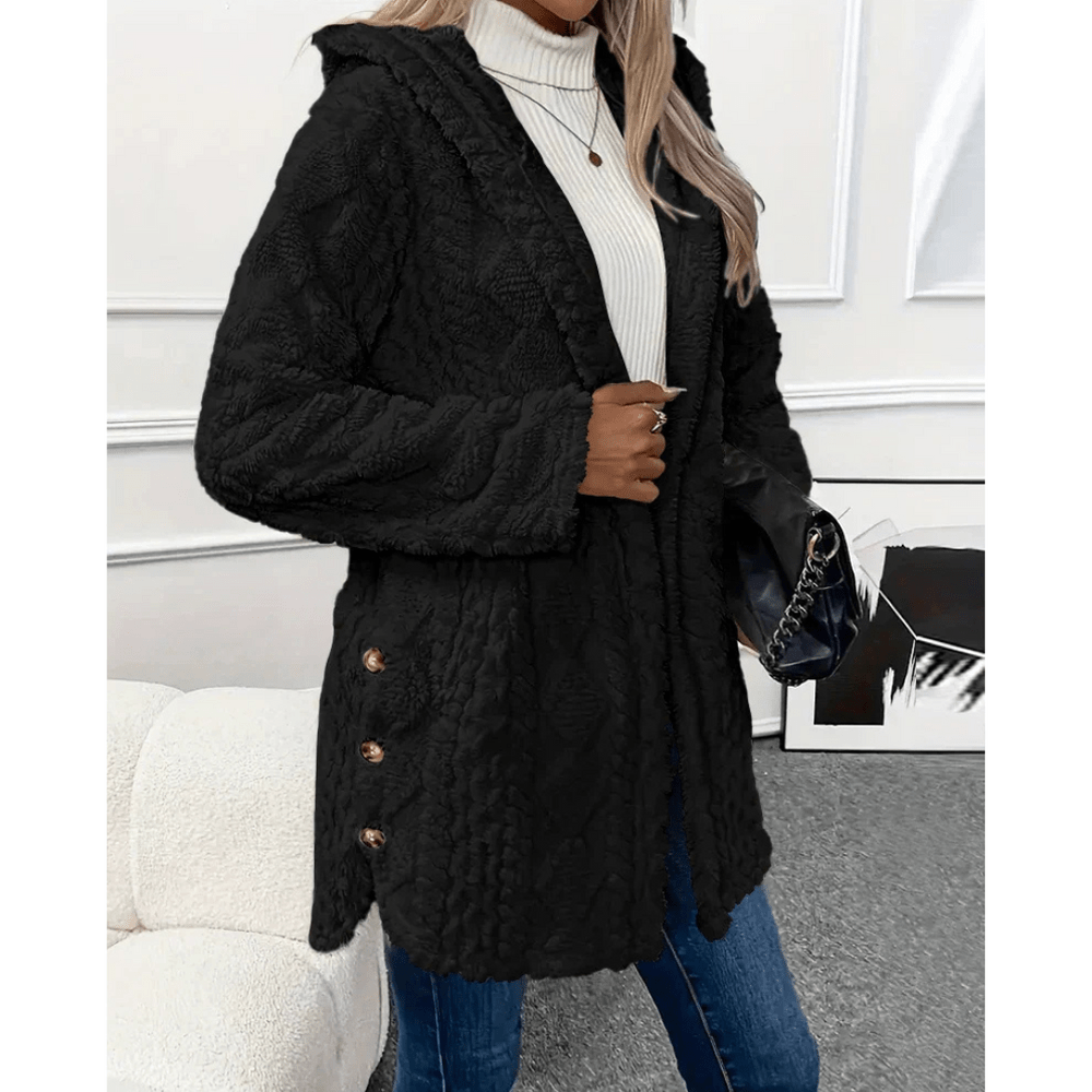 Lourda | Ultrazachte Jas met Capuchon | Dames Sweater - Sorata