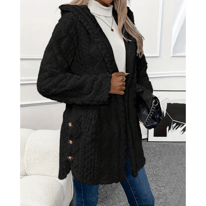 Lourda | Ultrazachte Jas met Capuchon | Dames Sweater - Sorata
