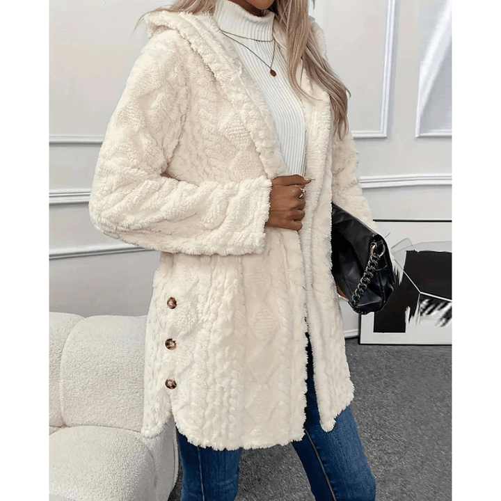 Lourda | Ultrazachte Jas met Capuchon | Dames Sweater - Sorata