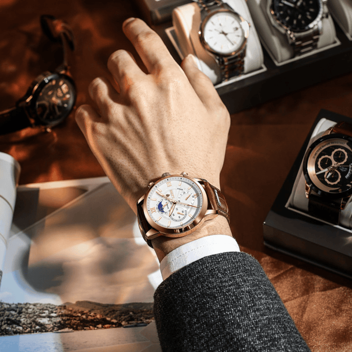 Lugia | Klassiek Heren Horloge | Waterdicht - Sorata