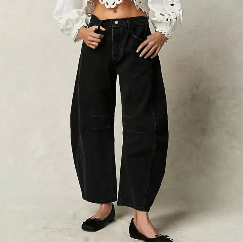 Luisa | Wijde Dames Spijkerbroek | Comfortabele Jeans | Trendy Ontwerp - Sorata