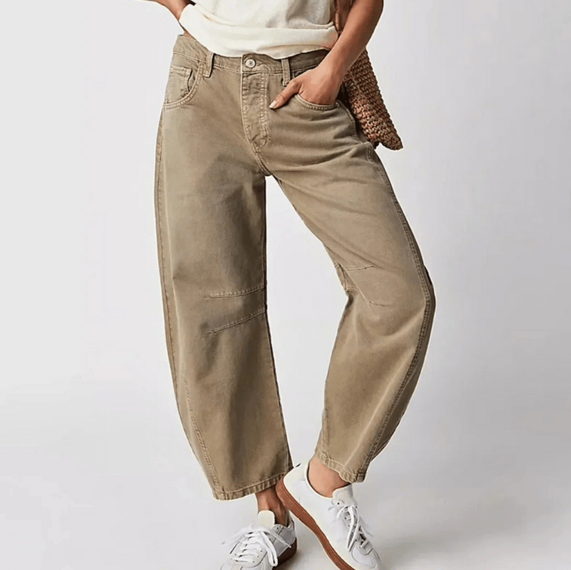 Luisa | Wijde Dames Spijkerbroek | Comfortabele Jeans | Trendy Ontwerp - Sorata