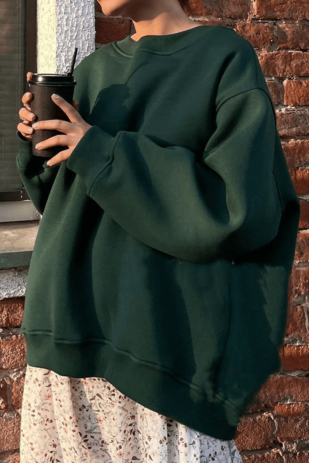 Lulli | Crew Neck Oversized Sweater | Dames Trui | Jumper Vest - Sorata