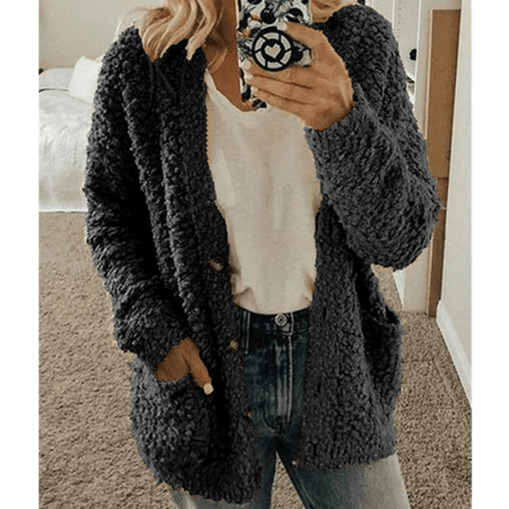 Lulli | Zachte Cardigan | Warme Dames Vest | Pluizige Ontwerp - Sorata