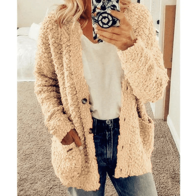 Lulli | Zachte Cardigan | Warme Dames Vest | Pluizige Ontwerp - Sorata