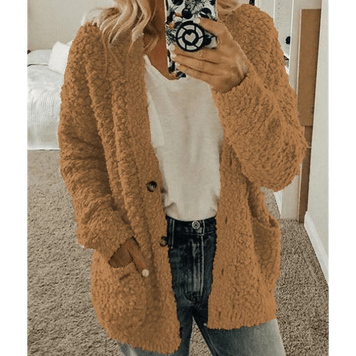 Lulli | Zachte Cardigan | Warme Dames Vest | Pluizige Ontwerp - Sorata