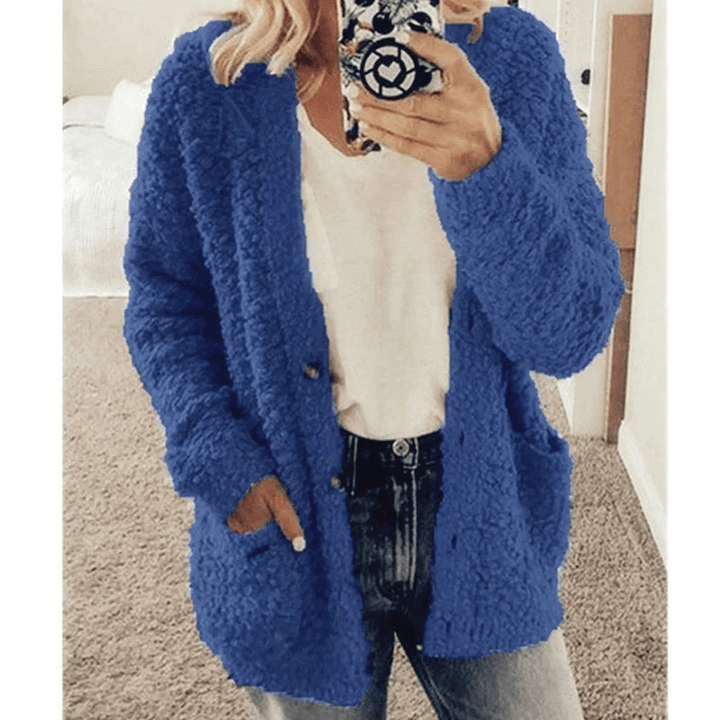 Lulli | Zachte Cardigan | Warme Dames Vest | Pluizige Ontwerp - Sorata