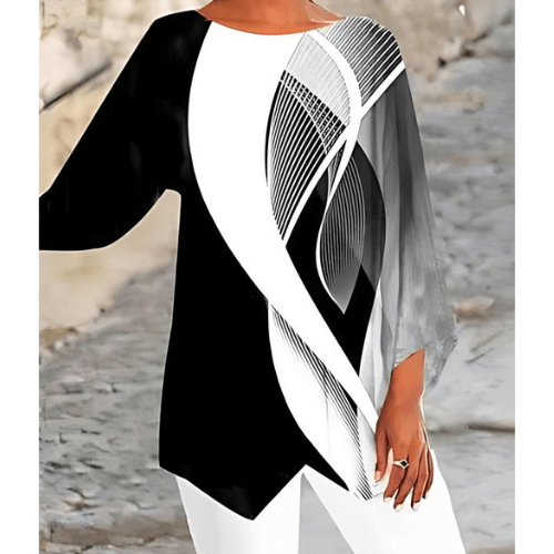 Luna - Dames Truien - Moderne Tuniek met Lange Mouwen - Stijlvolle Top - Sorata