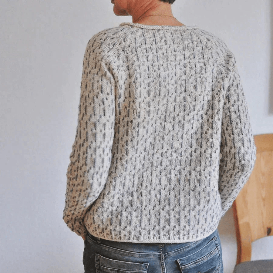 Luni | Elegante Bateau Cotrui | Dames Sweater Trui - Sorata