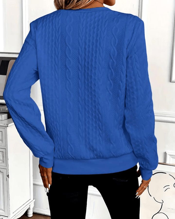 Maaike | Trui Dames | Warme Trui met Rits | Trendy & Comfortabel | Casual Outfit - Sorata