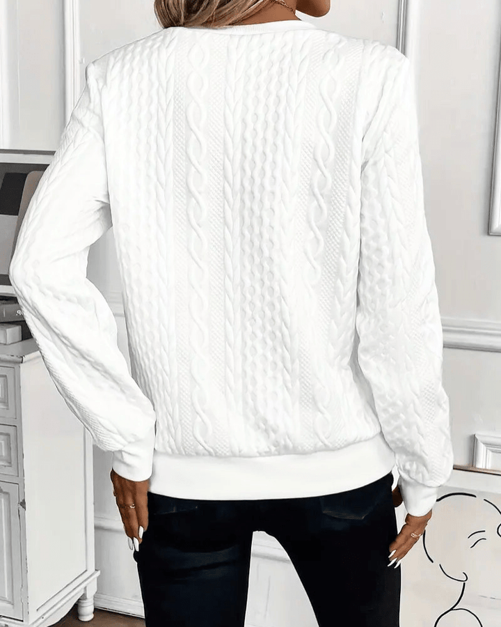 Maaike | Trui Dames | Warme Trui met Rits | Trendy & Comfortabel | Casual Outfit - Sorata