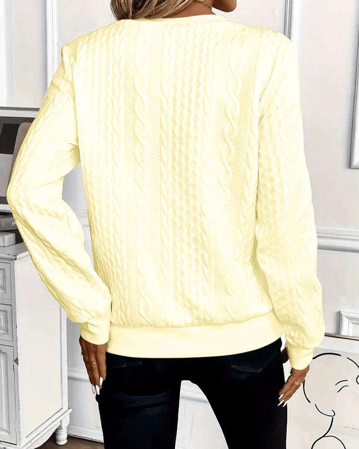 Maaike | Trui Dames | Warme Trui met Rits | Trendy & Comfortabel | Casual Outfit - Sorata
