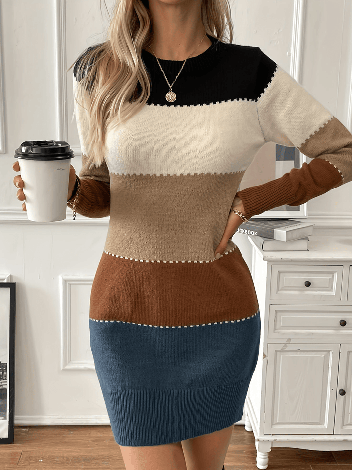 Macey | Stijlvolle Katoenen Dames Jurk | Comfortabel En Klassiek - Sorata