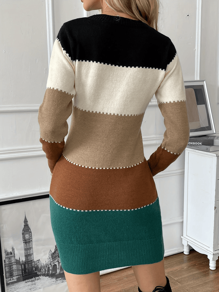 Macey | Stijlvolle Katoenen Dames Jurk | Comfortabel En Klassiek - Sorata