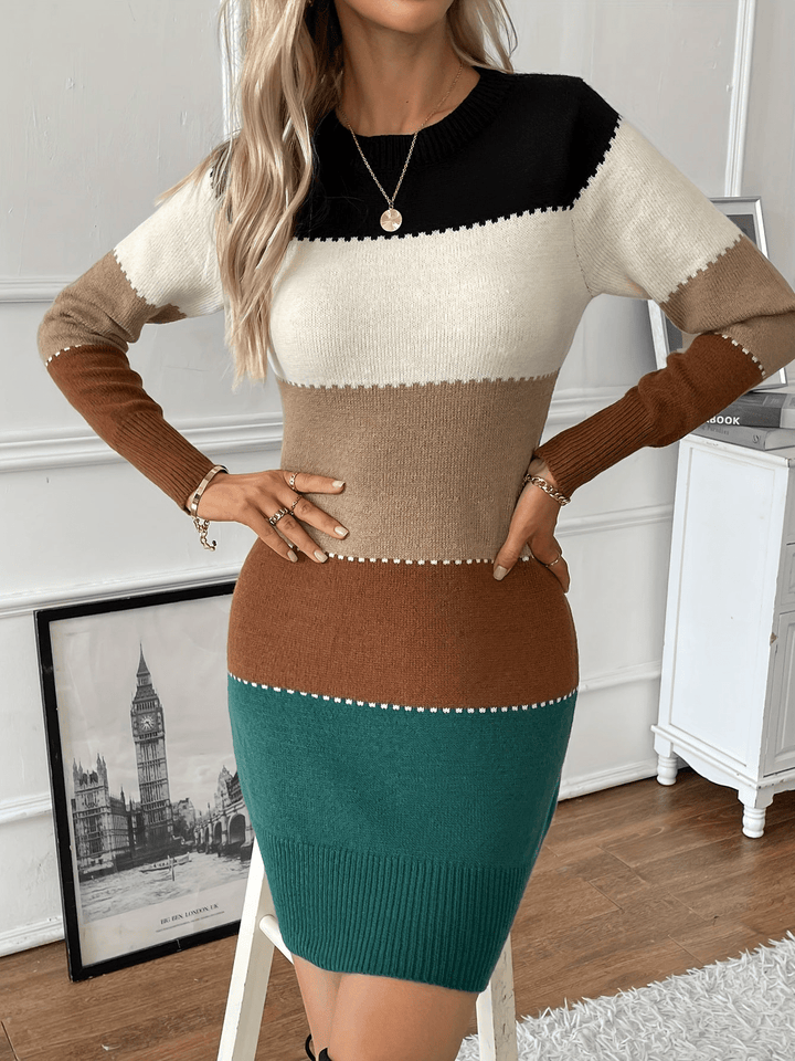 Macey | Stijlvolle Katoenen Dames Jurk | Comfortabel En Klassiek - Sorata