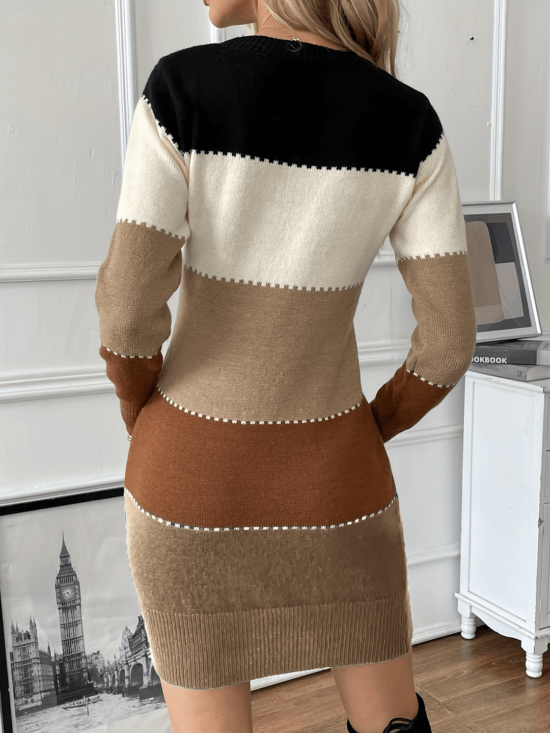 Macey | Stijlvolle Katoenen Dames Jurk | Comfortabel En Klassiek - Sorata
