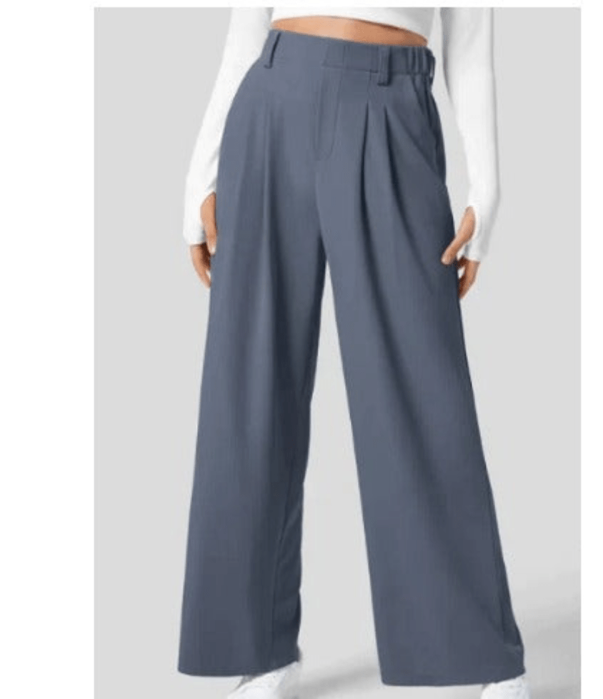 Macy | Elegante Peak Hoge Taille Dames Broek | Licht, Comfortabel & Trendy - Sorata