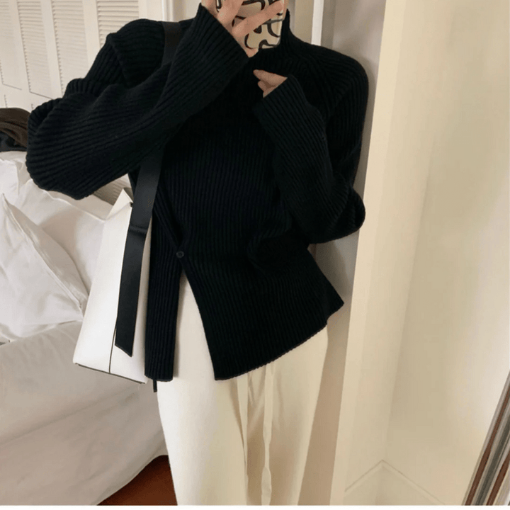 Mallora | Trendy Gebreide Coltrui | Jumper Vest | Dames Sweater - Sorata