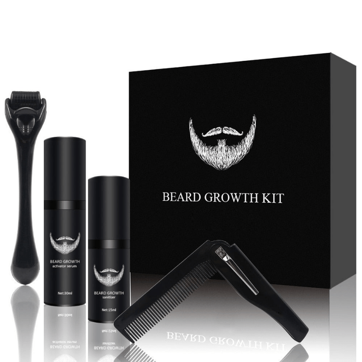 Manly | Baard Verzorging | Professionele Baard Groei Kit - Sorata