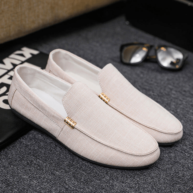 Marco - Instappers Heren - Klassieke Loafers Heren - Luxe Afwerking - Canvas Casual - Sorata