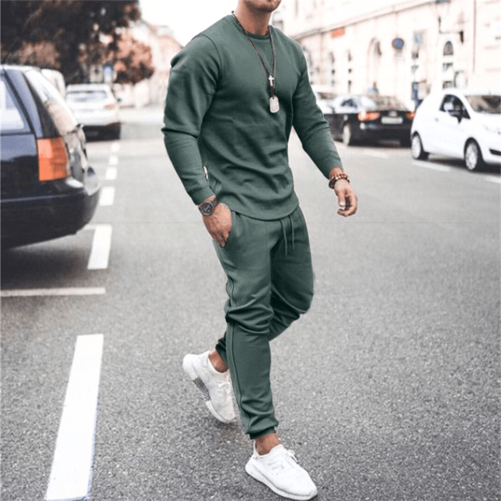 Marcus | Trainingspakken Heren | Complete Luxe Trainingspak | Comfortabel & Trendy - Sorata
