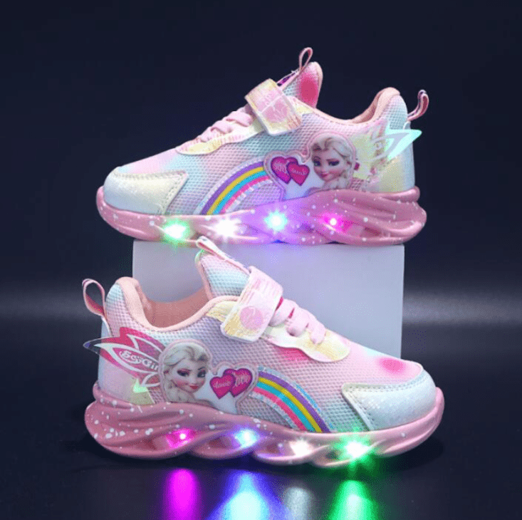 Mata | Kleurrijke Lichtgevende Kinder Sneakers - Sorata