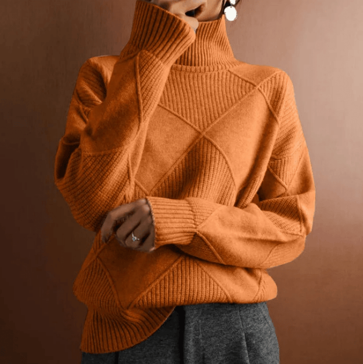 Maxime | Trendy & Casual Dames Oversized Coltrui | Comfortabele Dames Trui - Sorata
