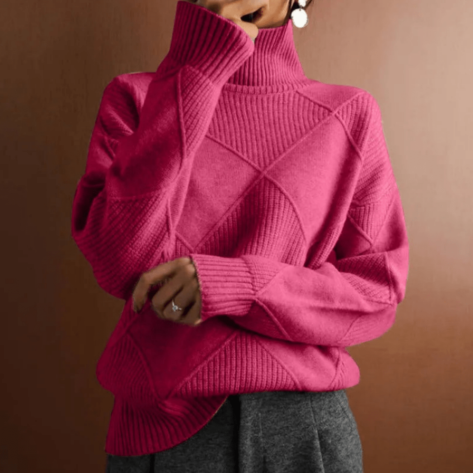 Maxime | Trendy & Casual Dames Oversized Coltrui | Comfortabele Dames Trui - Sorata