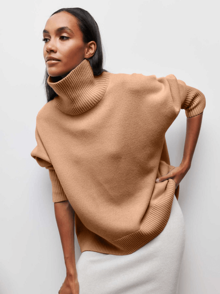Melanie | Dames Gebreide Trui | Warme & Casual Coltrui - Sorata
