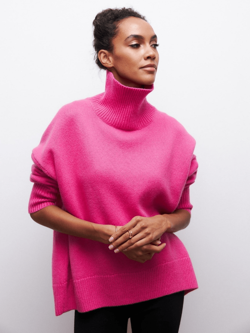 Melanie | Dames Gebreide Trui | Warme & Casual Coltrui - Sorata