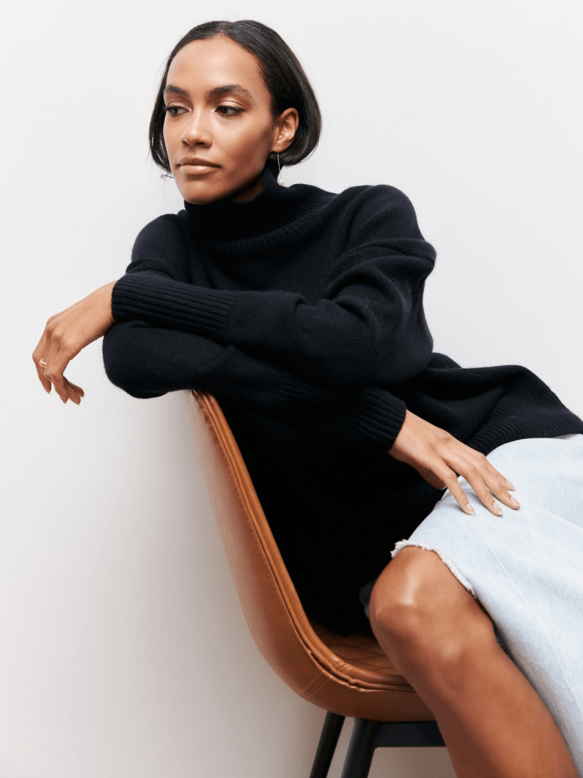 Melanie | Dames Gebreide Trui | Warme & Casual Coltrui - Sorata