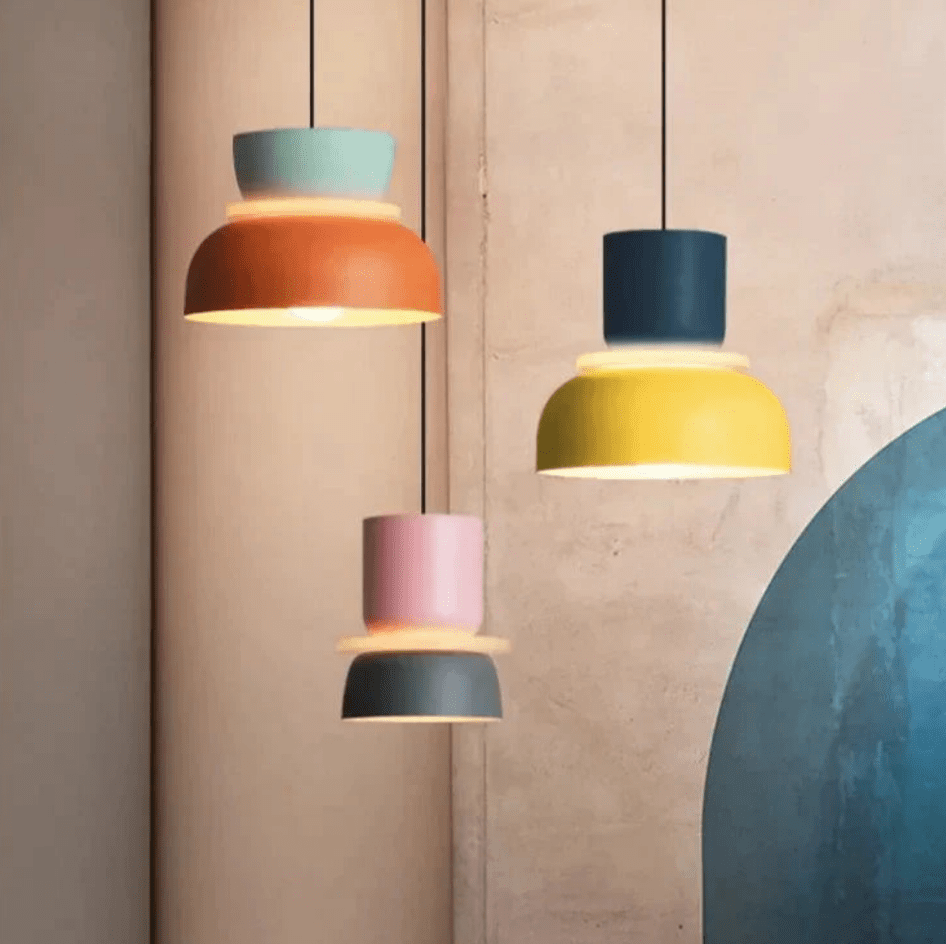 MellowLight | Scandinavische Pastel Hanglamp | Moderne Opknoping Led Verlichting - Sorata