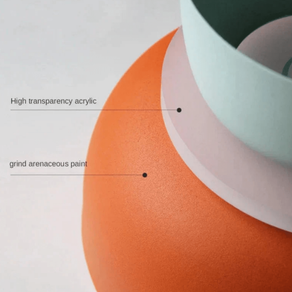 MellowLight | Scandinavische Pastel Hanglamp | Moderne Opknoping Led Verlichting - Sorata