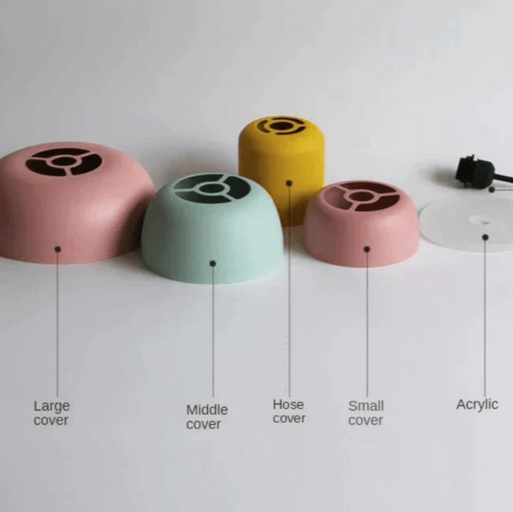 MellowLight | Scandinavische Pastel Hanglamp | Moderne Opknoping Led Verlichting - Sorata