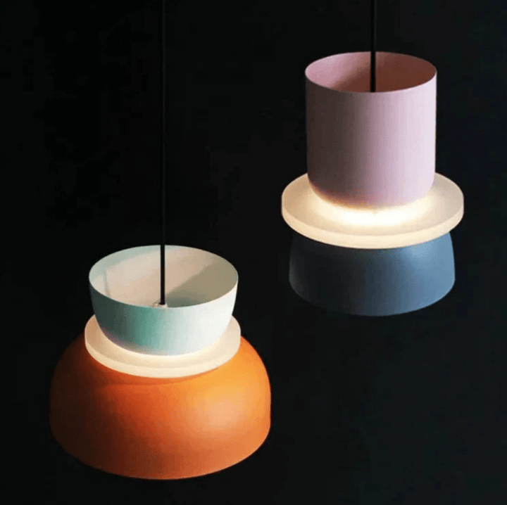 MellowLight | Scandinavische Pastel Hanglamp | Moderne Opknoping Led Verlichting - Sorata