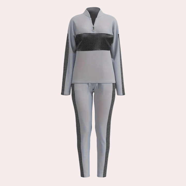 Mia | Stijlvolle en Comfortabele Tweedelige Damesset | Dames Two Piece Kleding - Sorata