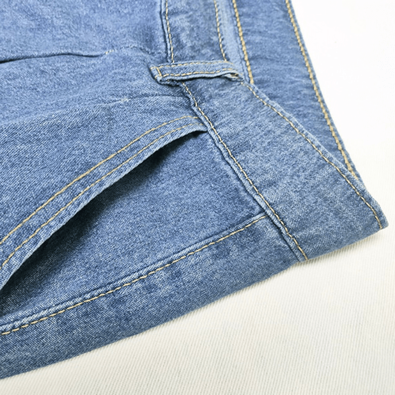 Michelle | Dames Broek | Comfortabele Losse Jeans | Blauwe Spijkerbroek - Sorata