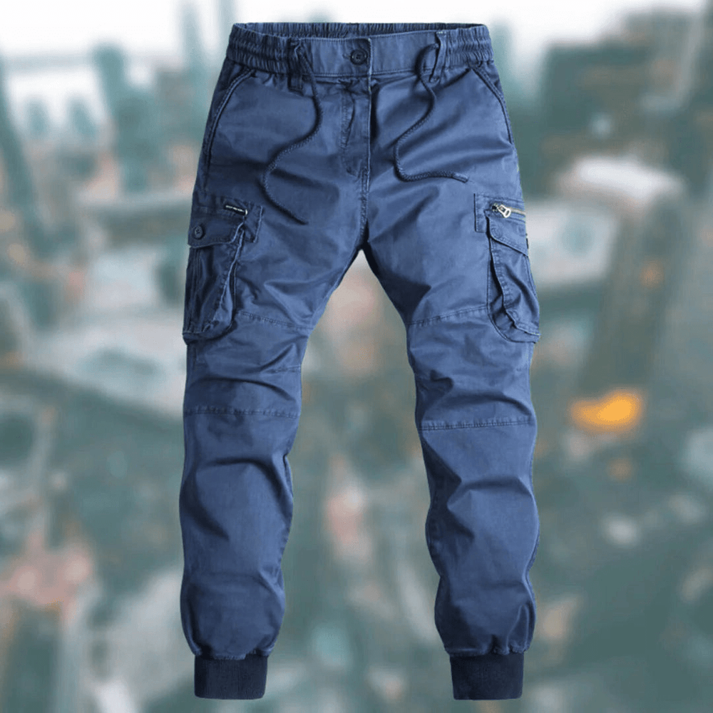 Mick | Trendy Cargo Broek Heren met Praktische Zakken | Comfortabel - Sorata