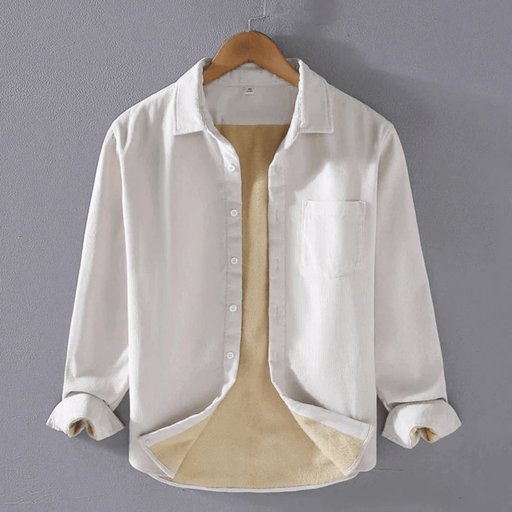 Mika | Modieus Corduroy Heren Overhemd | Klassieke Ontwerp - Sorata