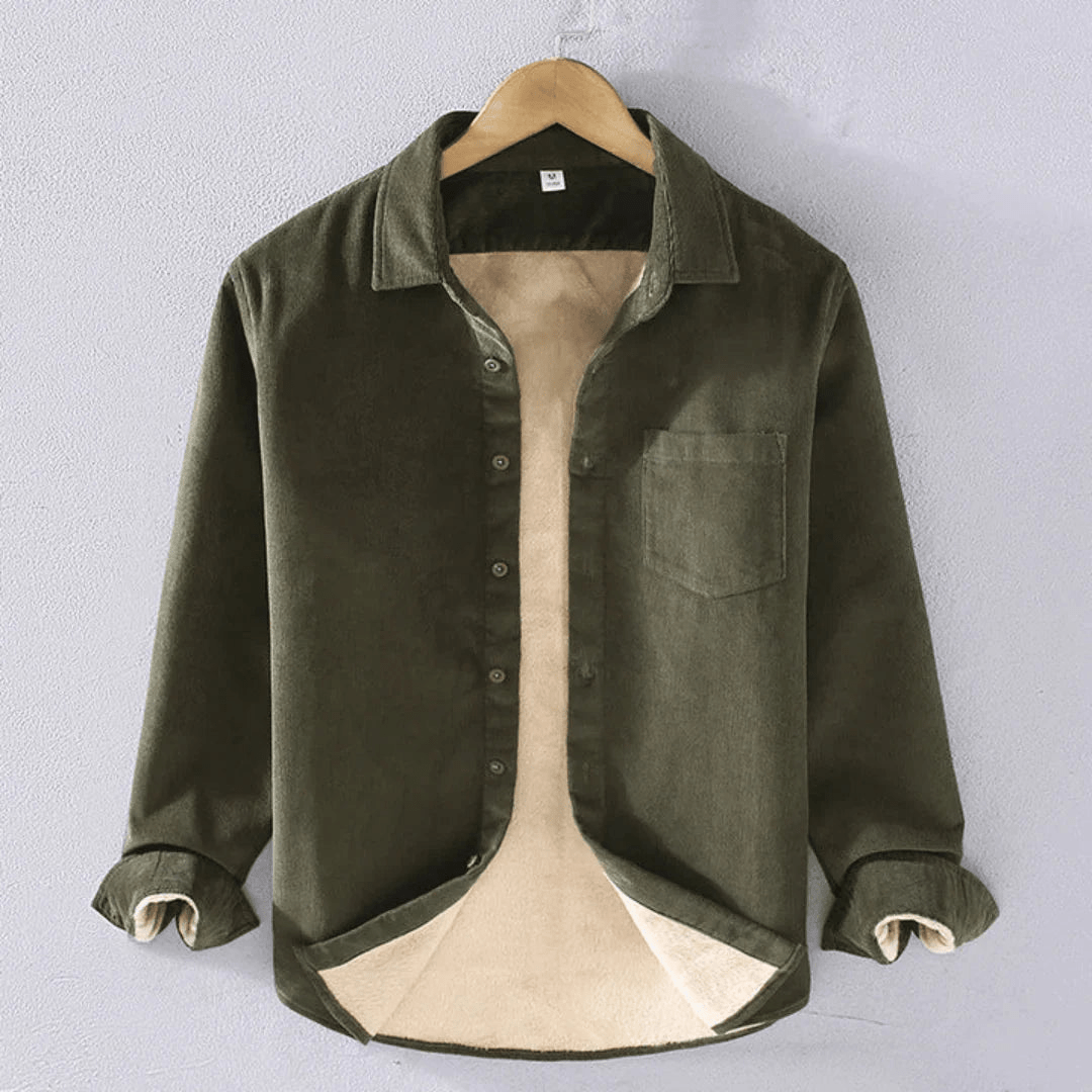 Mika | Modieus Corduroy Heren Overhemd | Klassieke Ontwerp - Sorata