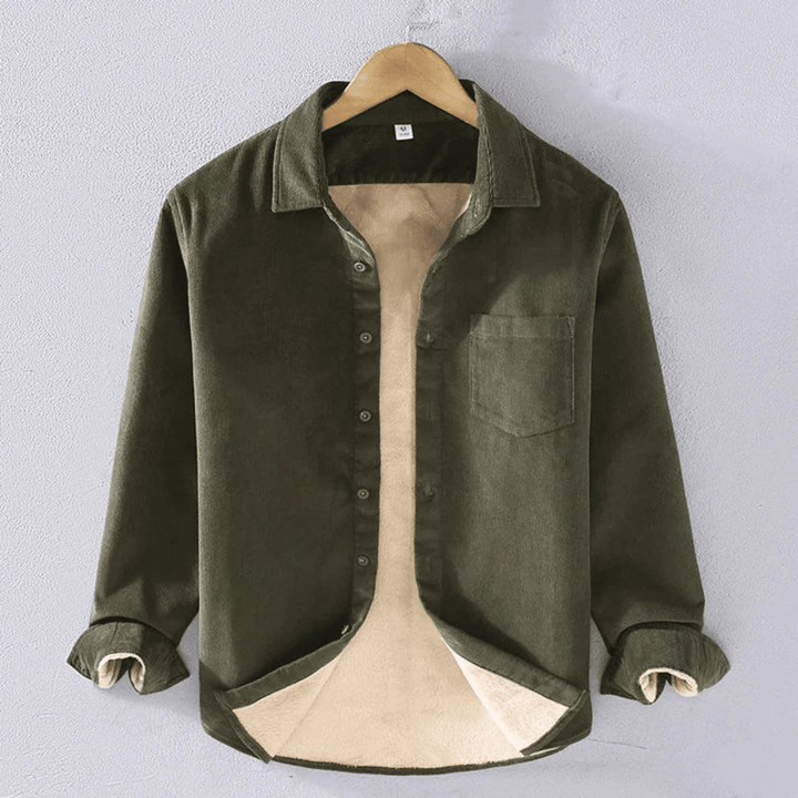 Mika | Modieus Corduroy Heren Overhemd | Klassieke Ontwerp - Sorata
