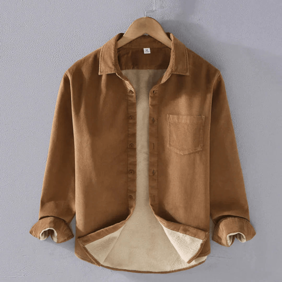 Mika | Modieus Corduroy Heren Overhemd | Klassieke Ontwerp - Sorata