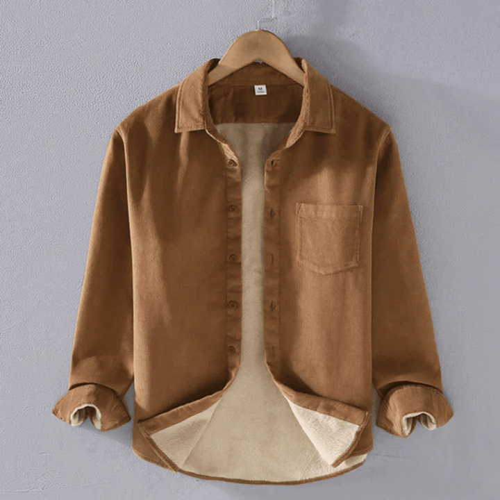 Mika | Modieus Corduroy Heren Overhemd | Klassieke Ontwerp - Sorata