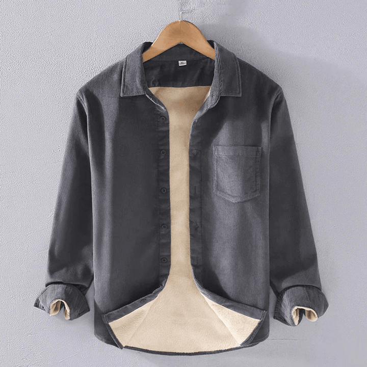 Mika | Modieus Corduroy Heren Overhemd | Klassieke Ontwerp - Sorata