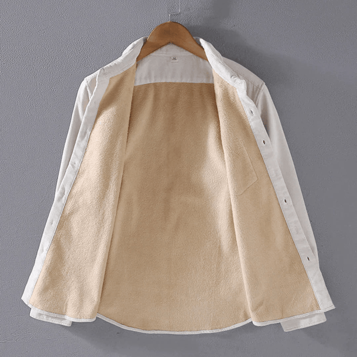 Mika | Modieus Corduroy Heren Overhemd | Klassieke Ontwerp - Sorata