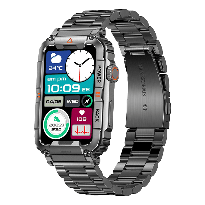 Miro Smartwatch - Multifunctionele Smartwatch - Waterdicht & Fitness Tracker - Unisex - Sorata