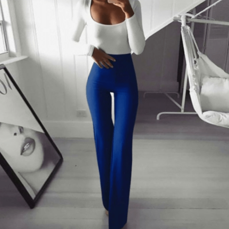Mosha | Elegante Wijde Casual Dames Broek | Hoogwaardige Kleding - Sorata