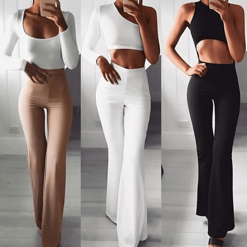 Mosha | Elegante Wijde Casual Dames Broek | Hoogwaardige Kleding - Sorata